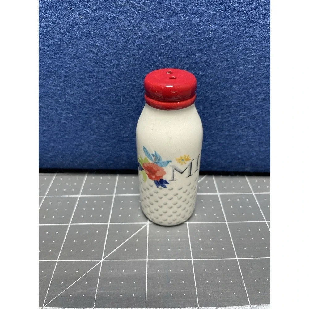 Pioneer Woman Replacement Shaker Milk Bottle ONLY Ceramic 3.5